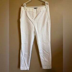 Express Women's White Cropped Pants